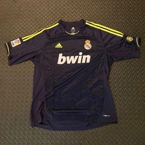 Adidas Real Madrid Blue and neon XL Jersey